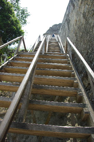 ティカル遺跡　（７）　Ⅴ号神殿と頂上からの眺め _c0011649_0463979.jpg