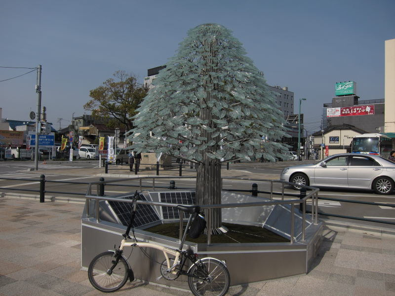 カヤックで湖上から桜を...がサイクリングに変更－琵琶湖・海津大崎_e0138081_17193737.jpg