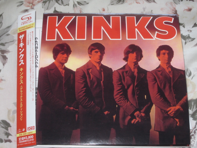 THE KINKS / KINKS (DELUXE EDITION) 紙ジャケ_b0042308_12253358.jpg