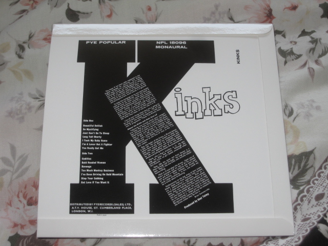 THE KINKS / KINKS (DELUXE EDITION) 紙ジャケ_b0042308_12274686.jpg