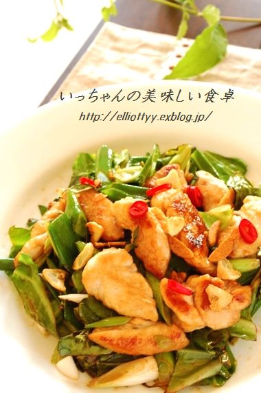 春キャベツと鶏ささみのシンプルガーリック醤油炒め_d0104926_5452062.jpg