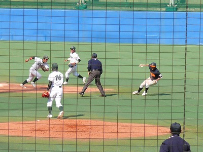 4月25日 東都大学野球2部 拓殖大対東農大_b0166128_12234152.jpg