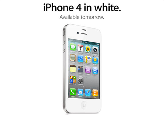 Apple iPhone 4 White Edition Release Announced_a0118453_04263.jpg