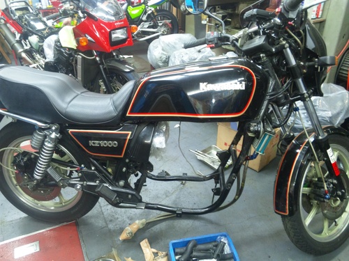 カワサキ Z1000J エンジンオーバーホール その4_a0163159_22293627.jpg