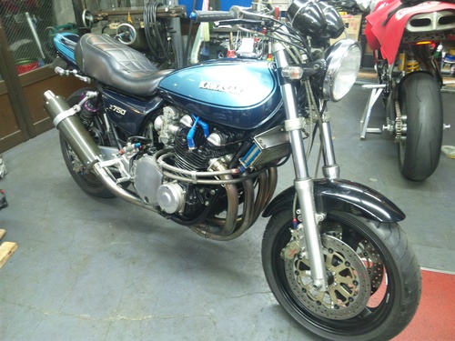 カワサキ Z1000J エンジンオーバーホール その4_a0163159_22304985.jpg