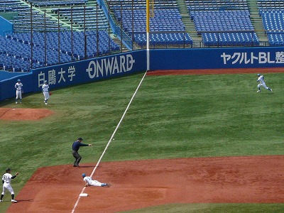 ４月２６日　東都大学野球　青学大対亜細亜大_b0166128_15163867.jpg