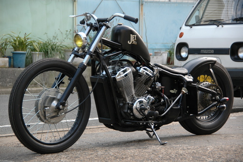 スティード600カスタム アキヤン号納車!!_a0164918_23422565.jpg