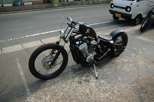 スティード600カスタム アキヤン号納車!!_a0164918_2343922.jpg