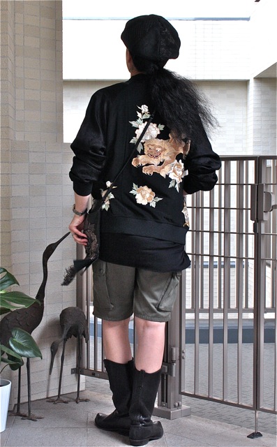 「スカジャン」×カーゴ〜♪_f0170519_21525473.jpg
