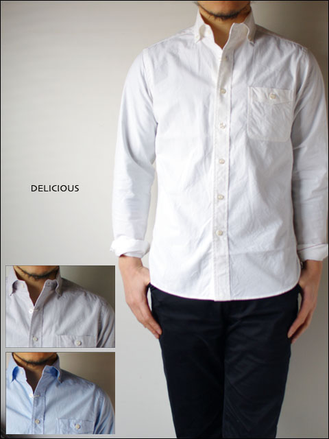 DELICIOUS [デリシャス] Pujol ボタンダウンシャツ[DS0103-111][MEN\'S]【smtb-m】_f0051306_17234862.jpg