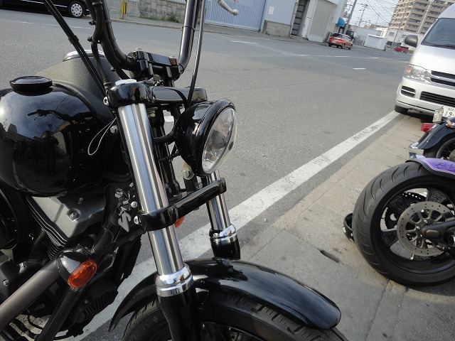 Fork Lowering Kits 装着完了!!_a0110720_12413654.jpg