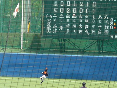 4月26日 東都大学野球2部 東農大対拓殖大_b0166128_1283924.jpg