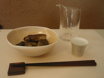 東一仁さんの四角い鉢_b0132442_132327100.jpg