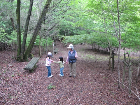 孫と登る西叡山（さいえいざん）　2011・5・1_a0166196_14483491.jpg