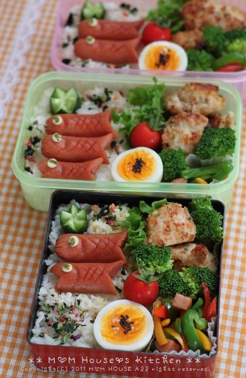 鯉のぼり弁当♪_c0139375_11425664.jpg