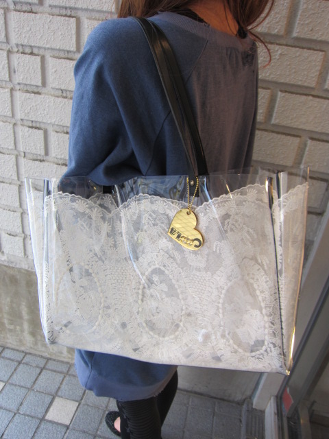 COOLA (クーラ)    アンティークレースクリアBAG_e0076692_1822231.jpg