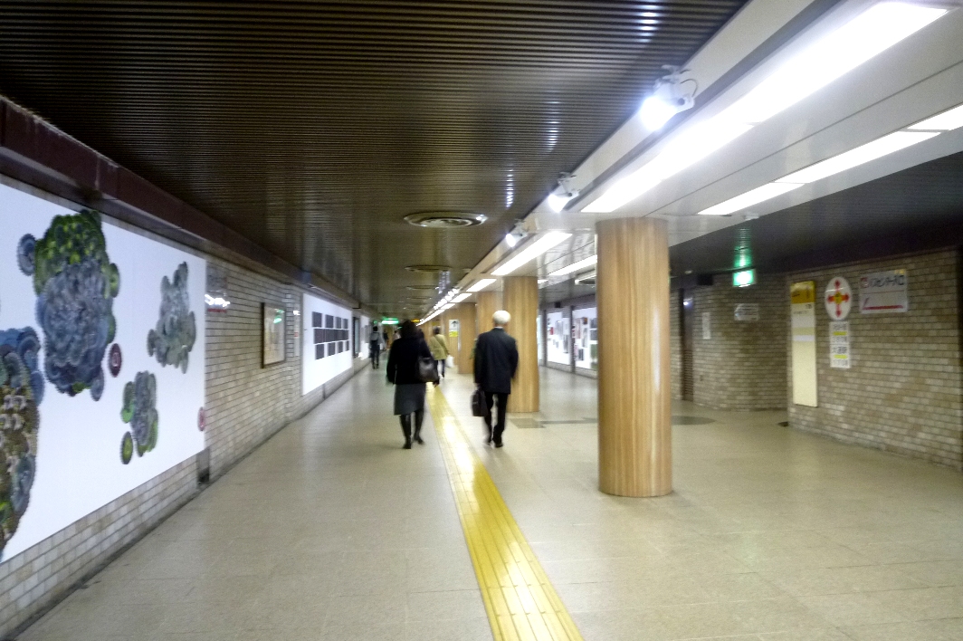 1527) ②「500m美術館 \'10」 地下鉄コンコース　終了・2010年11月1日（月）～12月12日（日）_f0126829_8105276.jpg