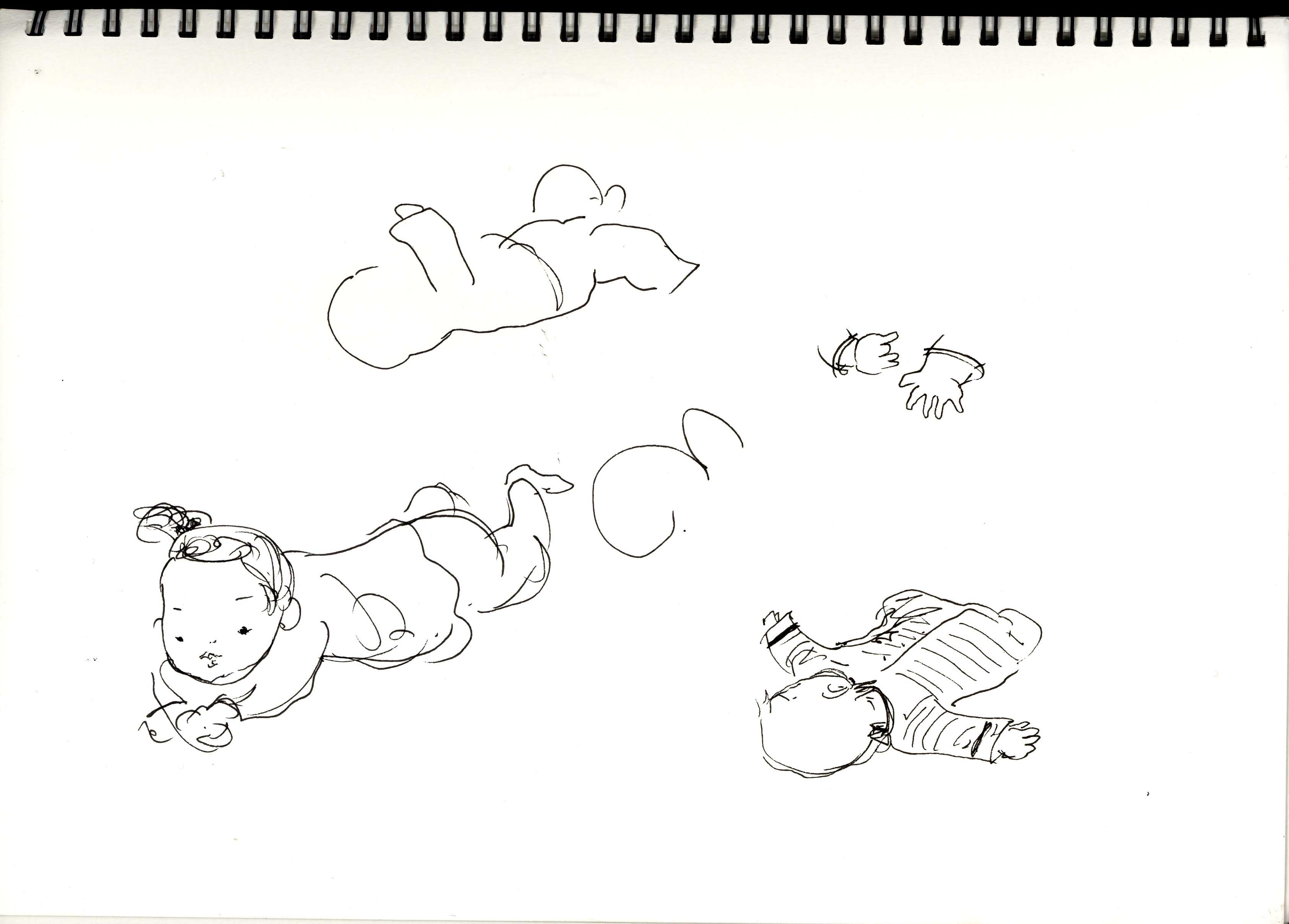 あかちゃんスケッチ_f0072976_01825100.jpg