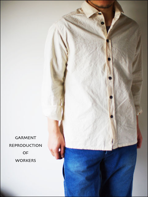 GARMENT  REPRODUCTION  OF  WORKERS  シャツ