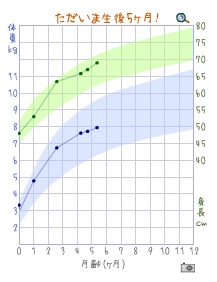 4ヶ月と5ヶ月の成長曲線_b0172311_23565420.jpg