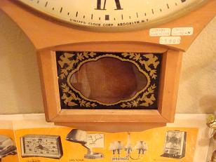 1960\'s UNITED WOOD WALLCLOCK(アンティーク ヴィンテージ 掛時計)_f0197946_20253879.jpg