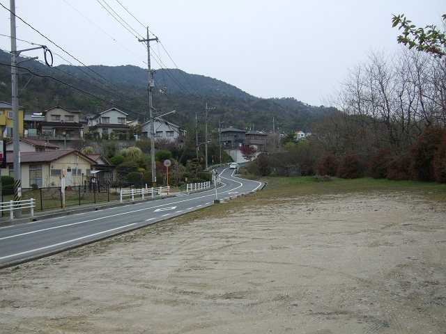 矢野町寺屋敷を歩く　その1　山水苑バス停と、呉市との境界線_b0095061_1091910.jpg