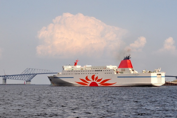 さんふらわあ さっぱろ　東京出港_e0158925_1232493.jpg