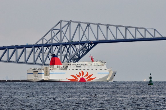 さんふらわあ さっぱろ　東京出港_e0158925_12443.jpg