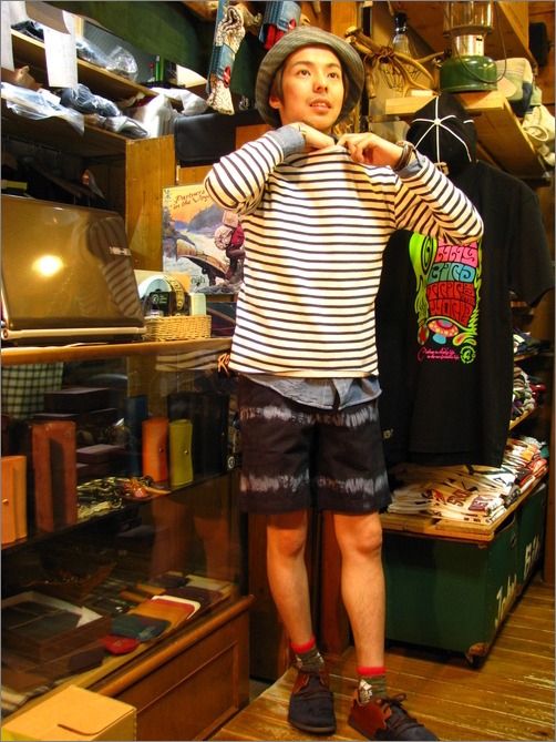 KAVU×SAINTJAMES　Shorts-style_b0102140_171679.jpg