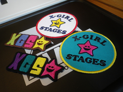 ☆X-girl Stages☆PATCH☆_e0185487_1430037.jpg