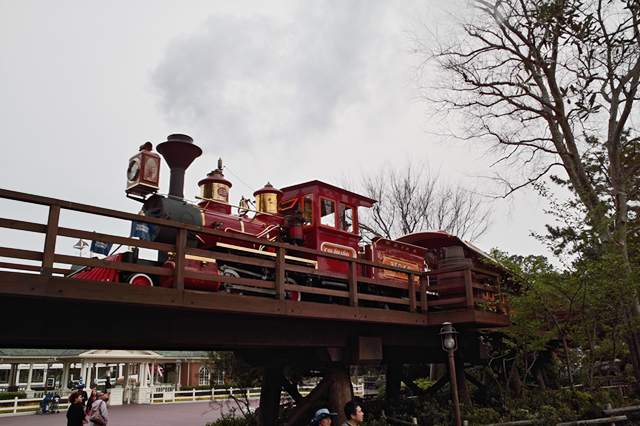 マークトウェイン号と蒸気機関車 Etc 東京ディズニーランド