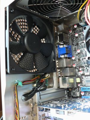 Pcケースファン交換 やってみましたっ