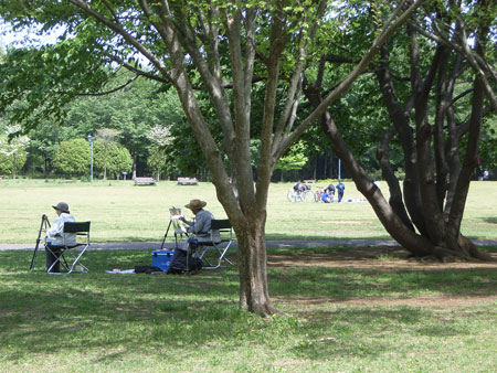 春のスケッチ会 彩の森入間公園 5月9日(月)_b0129807_17104719.jpg