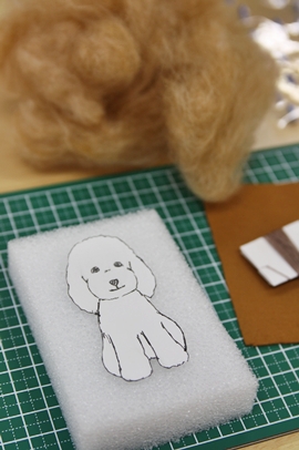 《予告》 第二弾!気まぐれ 羊毛フェルトdog教室のご案内!_e0191026_2232459.jpg