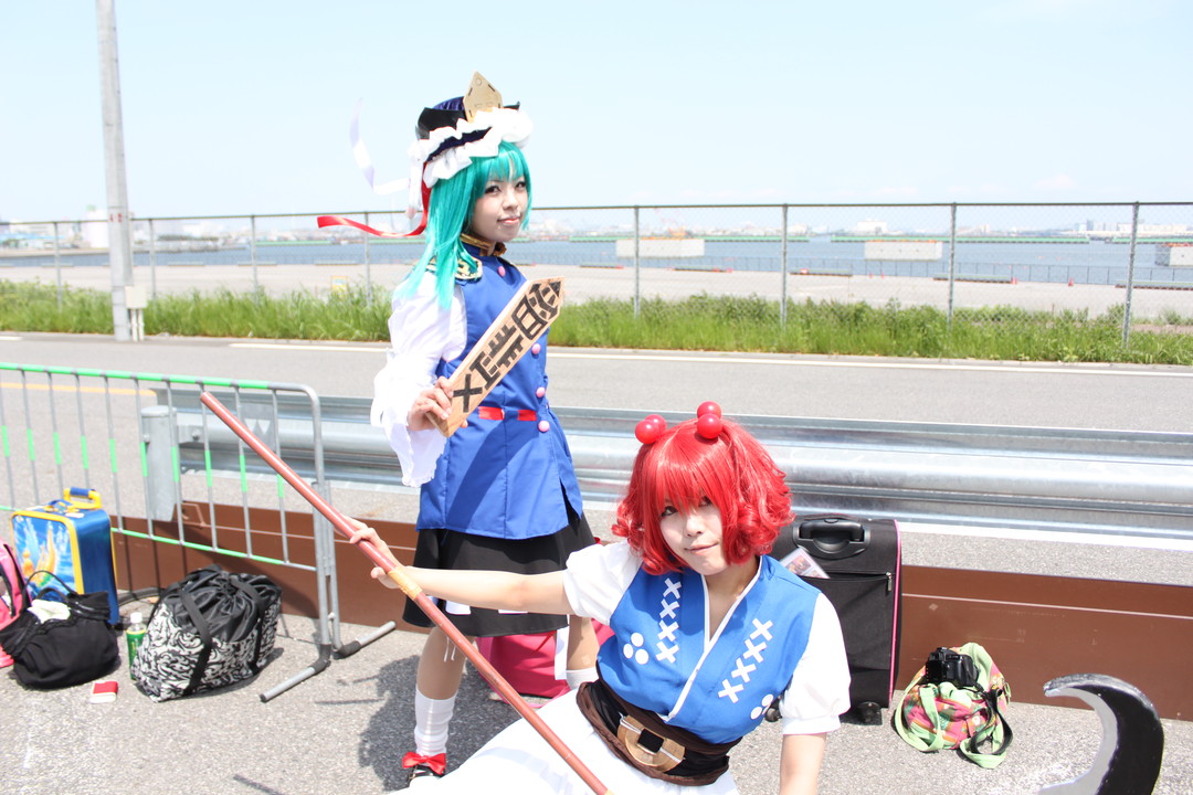 2011/5/8　第八回博麗神社例大祭　タキコ　さん　＆　ちやこ　さん_f0235355_0154826.jpg