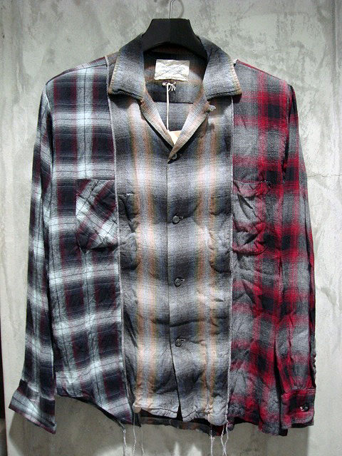 ソロイスト soloist リメイク ネルシャツ 限定 ma-1 オールドパーク