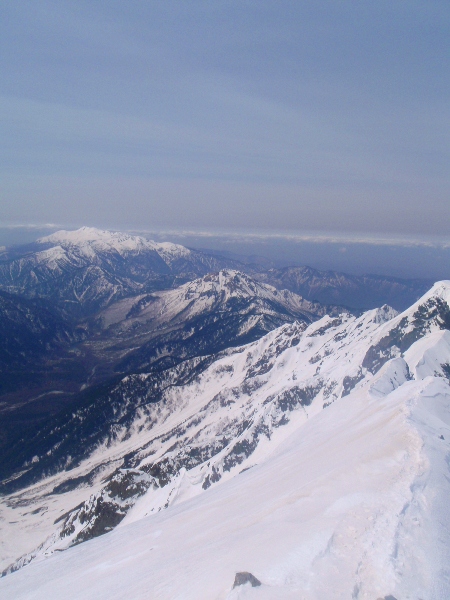 GW奥穂高岳登山-山頂へ_c0177814_12315950.jpg