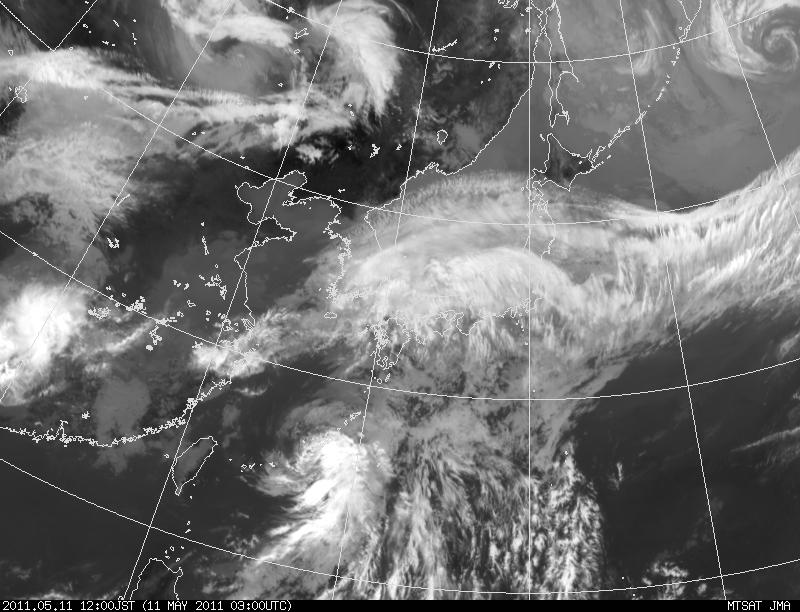 The 1st Typhoon in 2011: 台風1号_a0186568_2184288.jpg