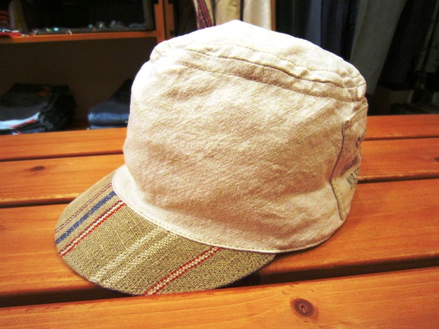 RIDING HIGH \"軍物素材を使用したキャップ\" 入荷!_f0191324_8381595.jpg
