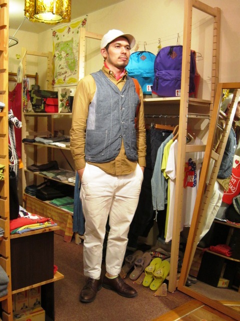 RIDING HIGH \"軍物素材を使用したキャップ\" 入荷!_f0191324_8391139.jpg