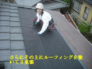 震災被害の作業・・屋根_f0031037_2192926.jpg