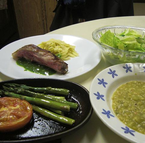 久しぶりに...ラム食べました。_c0119140_1330258.jpg