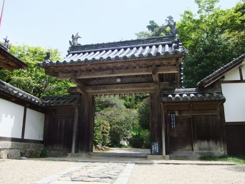 「正暦寺」で秘仏：薬師如来倚像と孔雀明王を拝観_f0120102_9173836.jpg