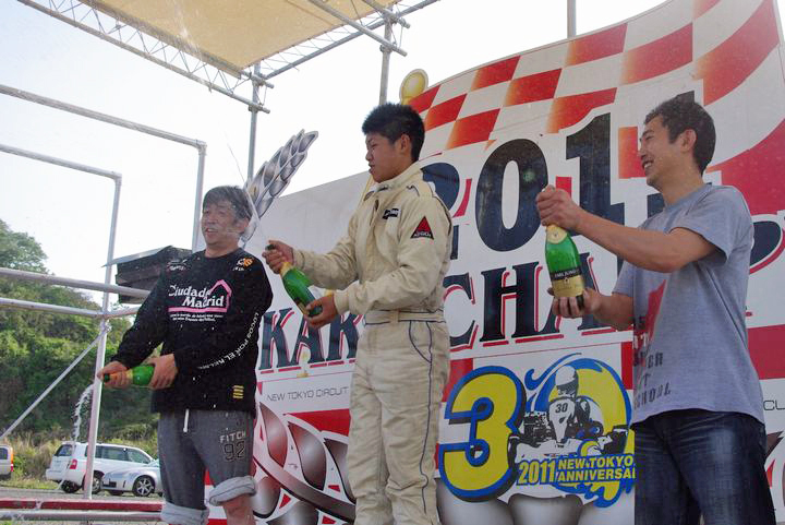 WEEK END RACE『オープン125』表彰式【2011.5.14】_c0224820_14525571.jpg