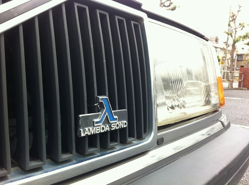 VOLVO 240：LAMBDA SOND EMBLEM_b0104523_18345897.jpg