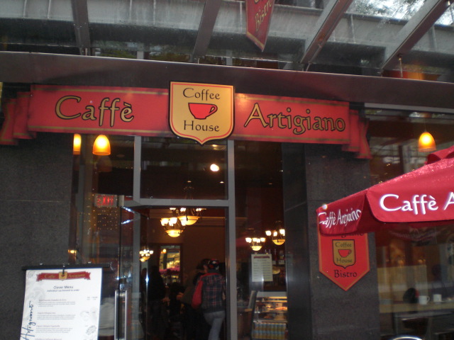 Galley Cafe と　Caffe Artigiano _d0115731_1255155.jpg