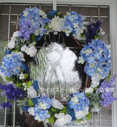 紫陽花のwreath_e0203961_918249.jpg