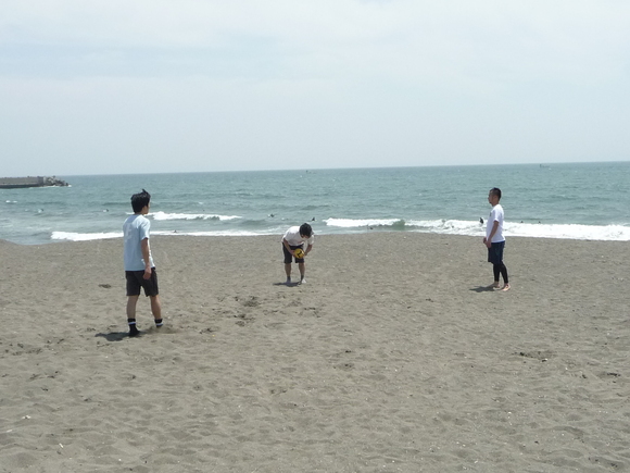 【ONE HEART 2011】Beachfootball Vol.1　活動開始_b0164568_86222.jpg