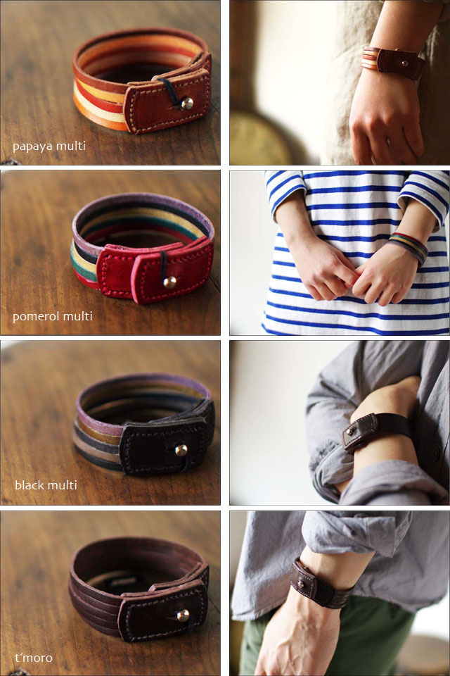 ANGLO[アングロ] STRAND BRACELET [マルチレザーブレスレット] #5 _f0051306_17371149.jpg