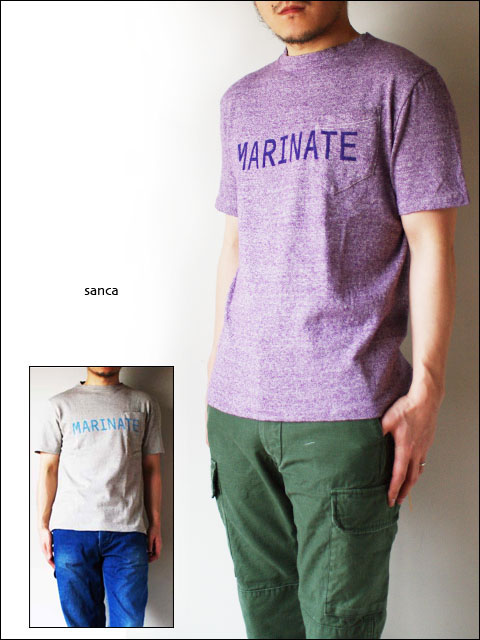 Sanca [サンカ] TWIST 天竺 MARINE CREW T 「クルーネックTシャツ」 [S11STS03] MEN\'S　_f0051306_17423487.jpg